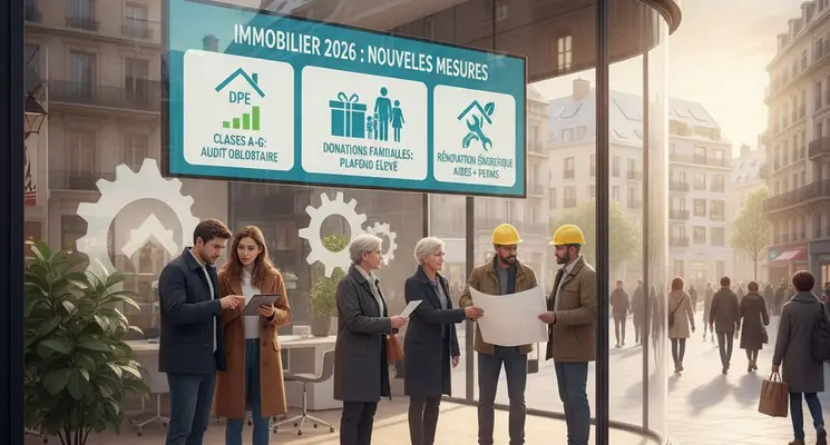 Immobilier : les grands changements au 1er janvier 2026