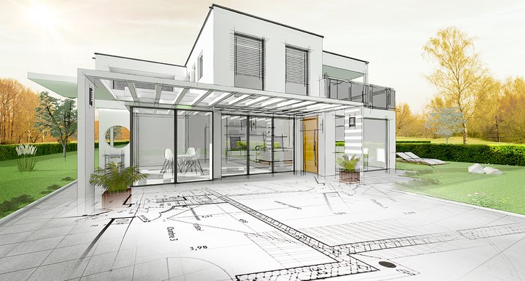 Étude géotechnique - Maison bien ancrée dans le paysage Étude géotechnique - Maison bien ancrée dans le paysage