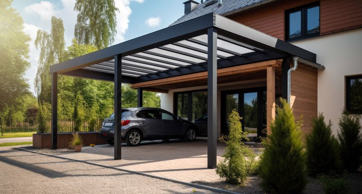 Carport et abri de jardin : ils font de l'ombre au garage Carport et abri de jardin : ils font de l'ombre au garage