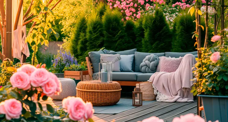 Décoration jardin extérieur : pour une pièce de vie extérieure idéale passez à l'heure d'été avec style episode artwork
