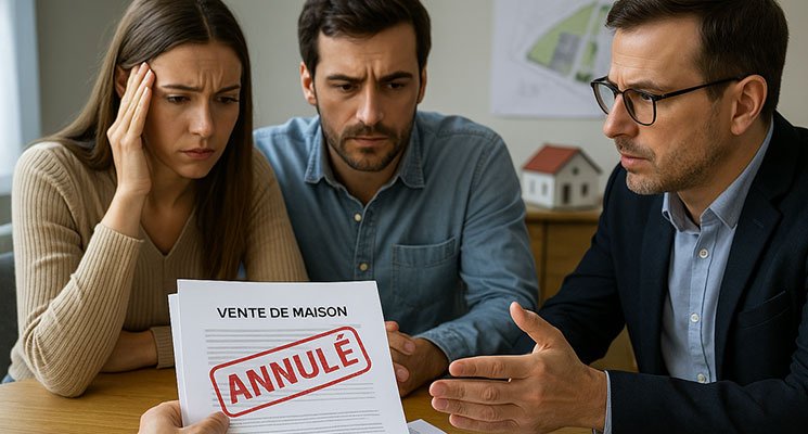 Annulation d'une vente de maison avant la signature définitive&nbsp;: quelles sont les règles&nbsp;?