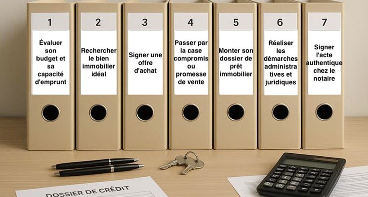 Acheter un bien immobilier : les démarches incontournables à connaître