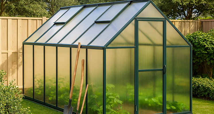 Serre de jardin en polycarbonate, un plus pour votre jardin avec quelques règles à respecter