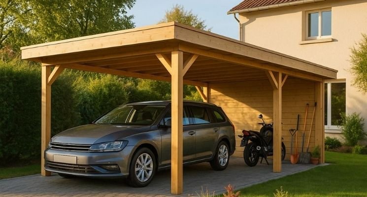 Carport&nbsp;: l'abri malin pour protéger son véhicule
