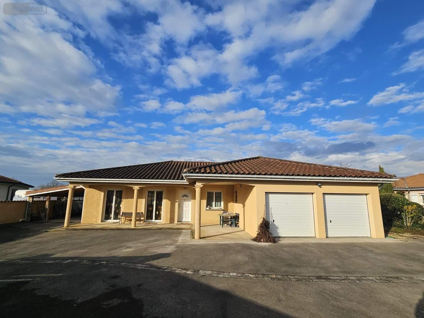 Maison a vendre Bâgé Dommartin 01380 Ain 134 m2 5 pièces 300000 euros