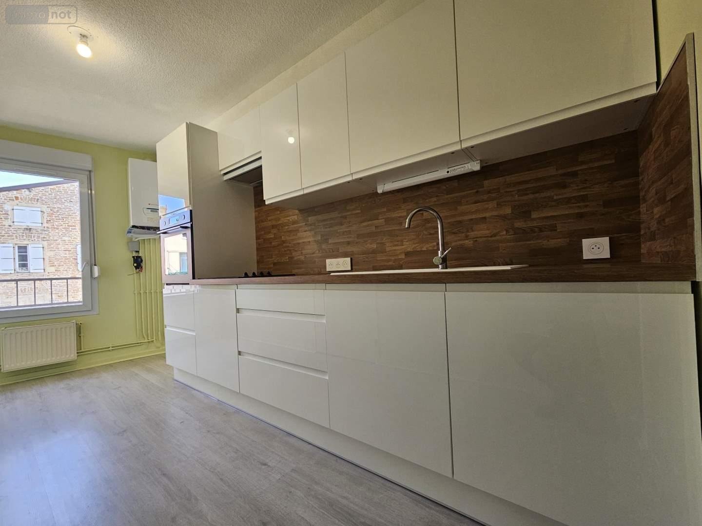 Location appartement Saint-Laurent-sur-Saône 01750 Ain 70 m2 3 pièces 750 euros