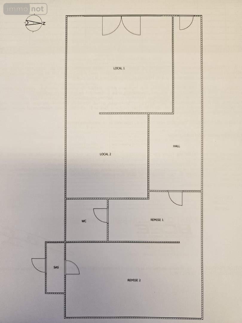 Location fonds et murs commerciaux Pont-de-Veyle 01290 Ain 102 m2  600 euros