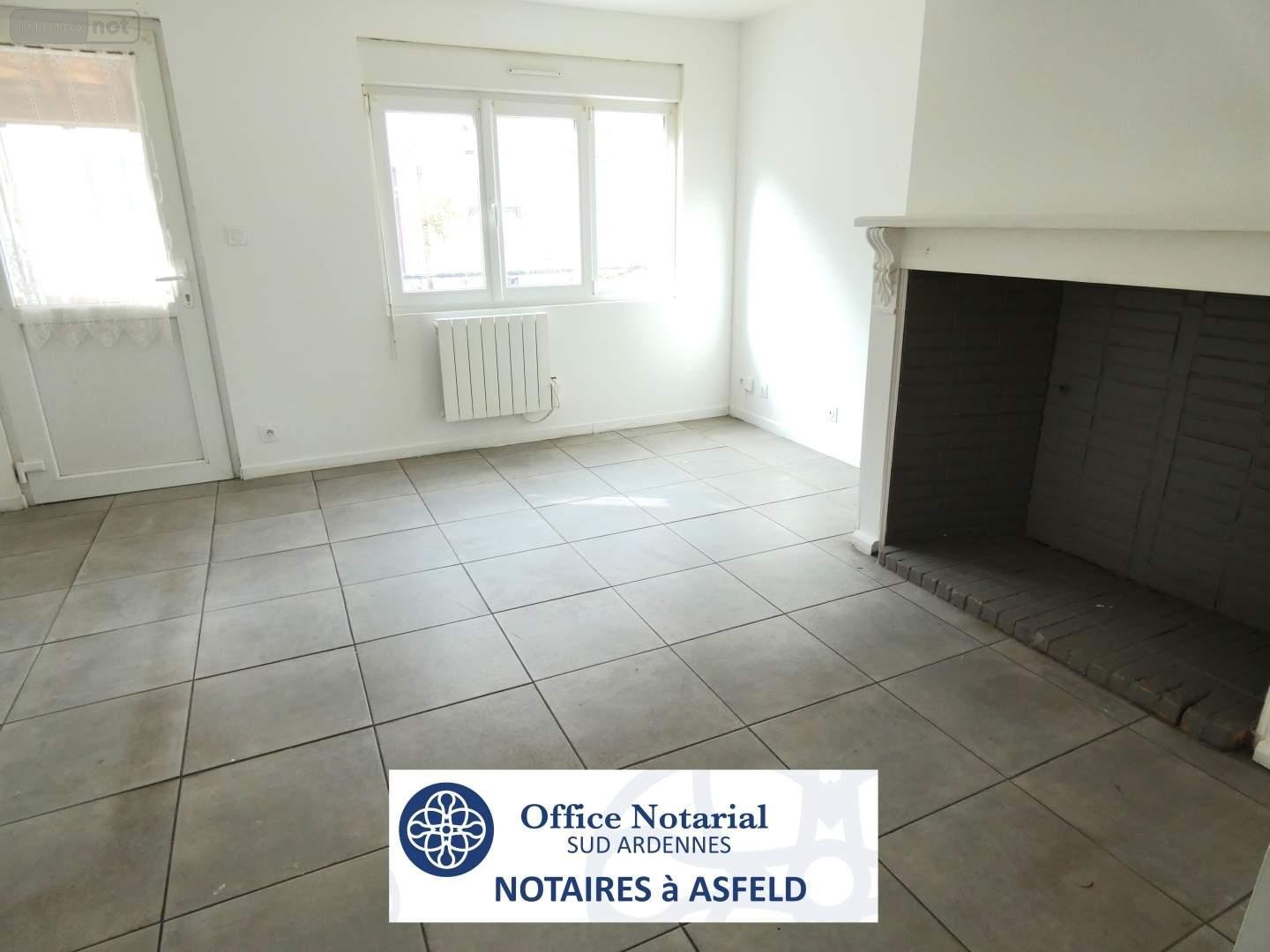 Maison a vendre Wasigny 08270 Ardennes 62 m2 3 pièces 43000 euros