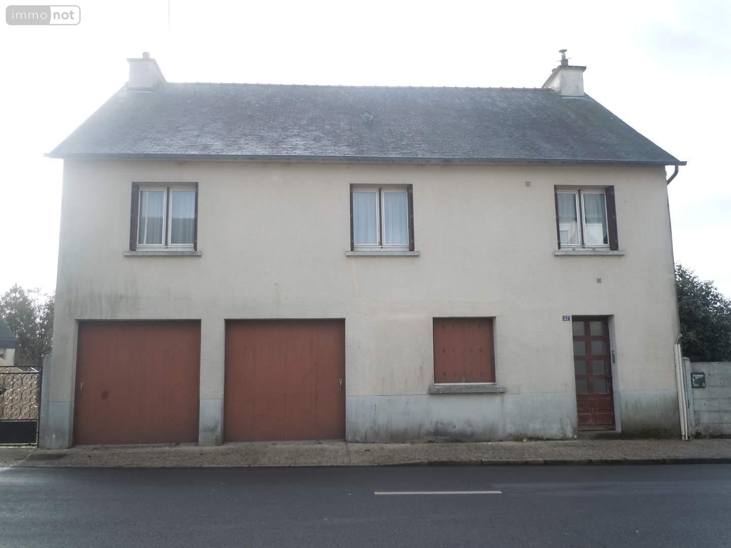 Maison a vendre Merdrignac 22230 Côtes-d'Armor 102 m2 4 pièces 130000 euros