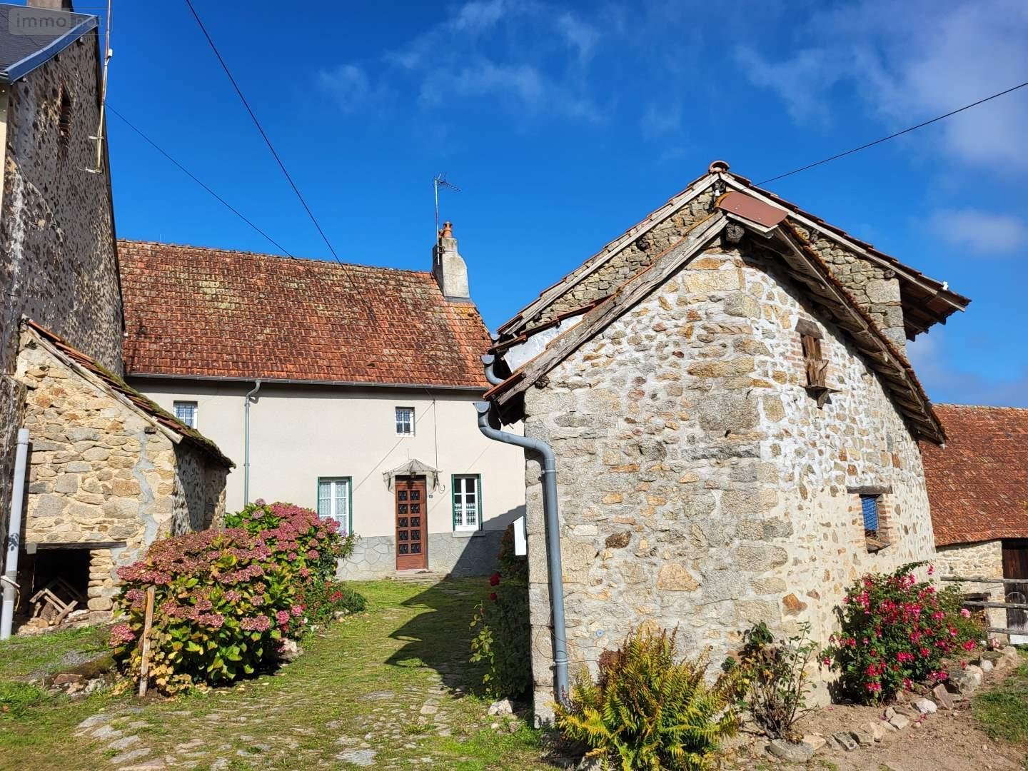 Maison a vendre Bussière-Dunoise 23320 Creuse 75 m2 4 pièces 74900 euros