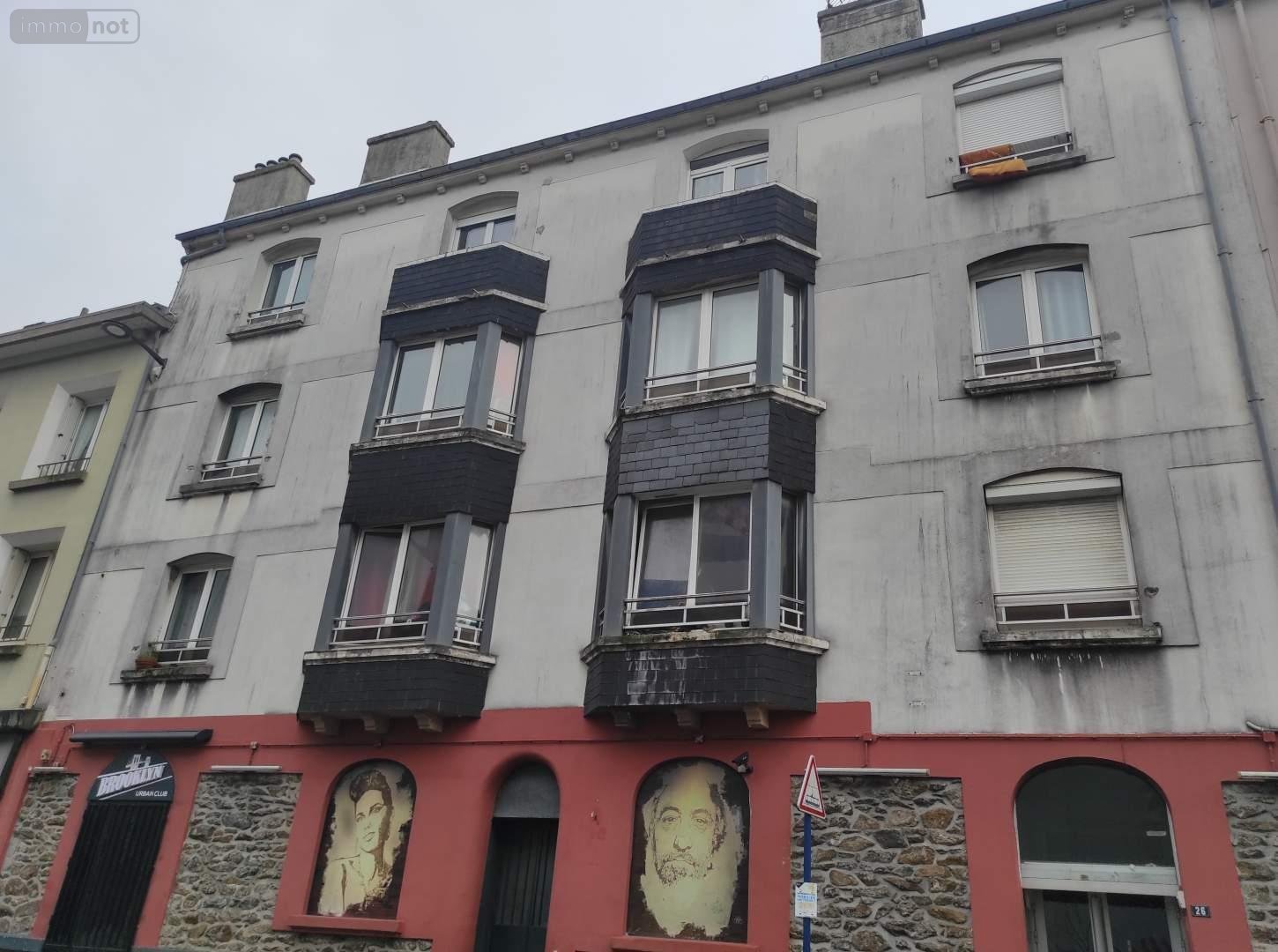 Appartement a vendre Brest 29200 Finistère 9 m2 1 pièce 37000 euros