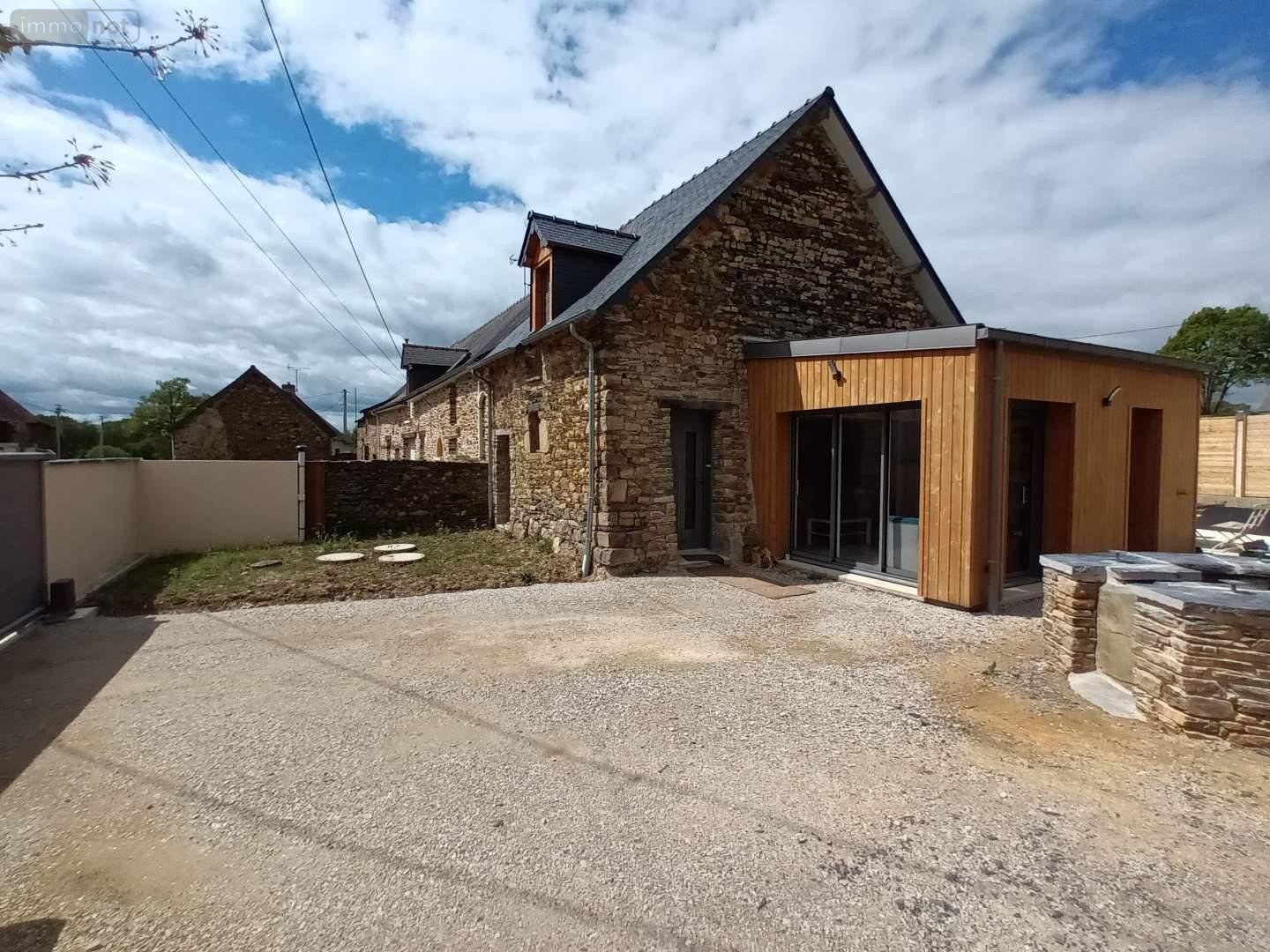 Location maison Bain-de-Bretagne 35470 Ille-et-Vilaine 83 m2 4 pièces 880 euros