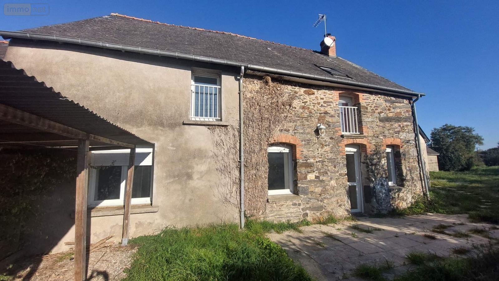 Maison a vendre Guipry-Messac 35480 Ille-et-Vilaine 120 m2 7 pièces 136000 euros