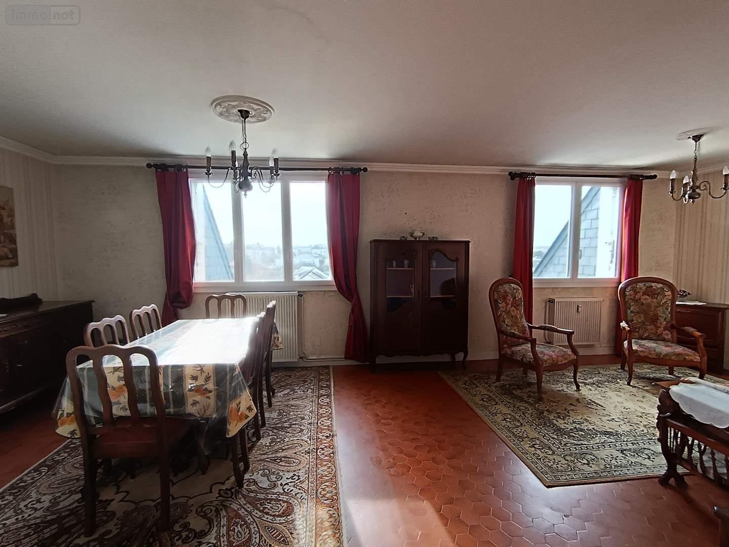 Appartement a vendre Blois 41000 Loir-et-Cher 76 m2 3 pièces 149668 euros