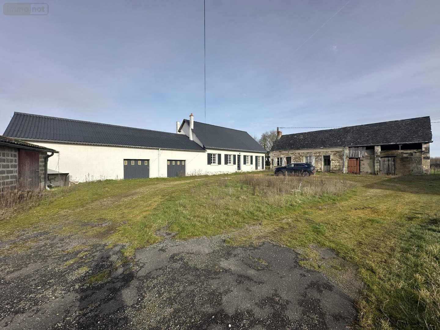 Maison a vendre Vernantes 49390 Maine-et-Loire 104 m2 4 pièces 162756 euros