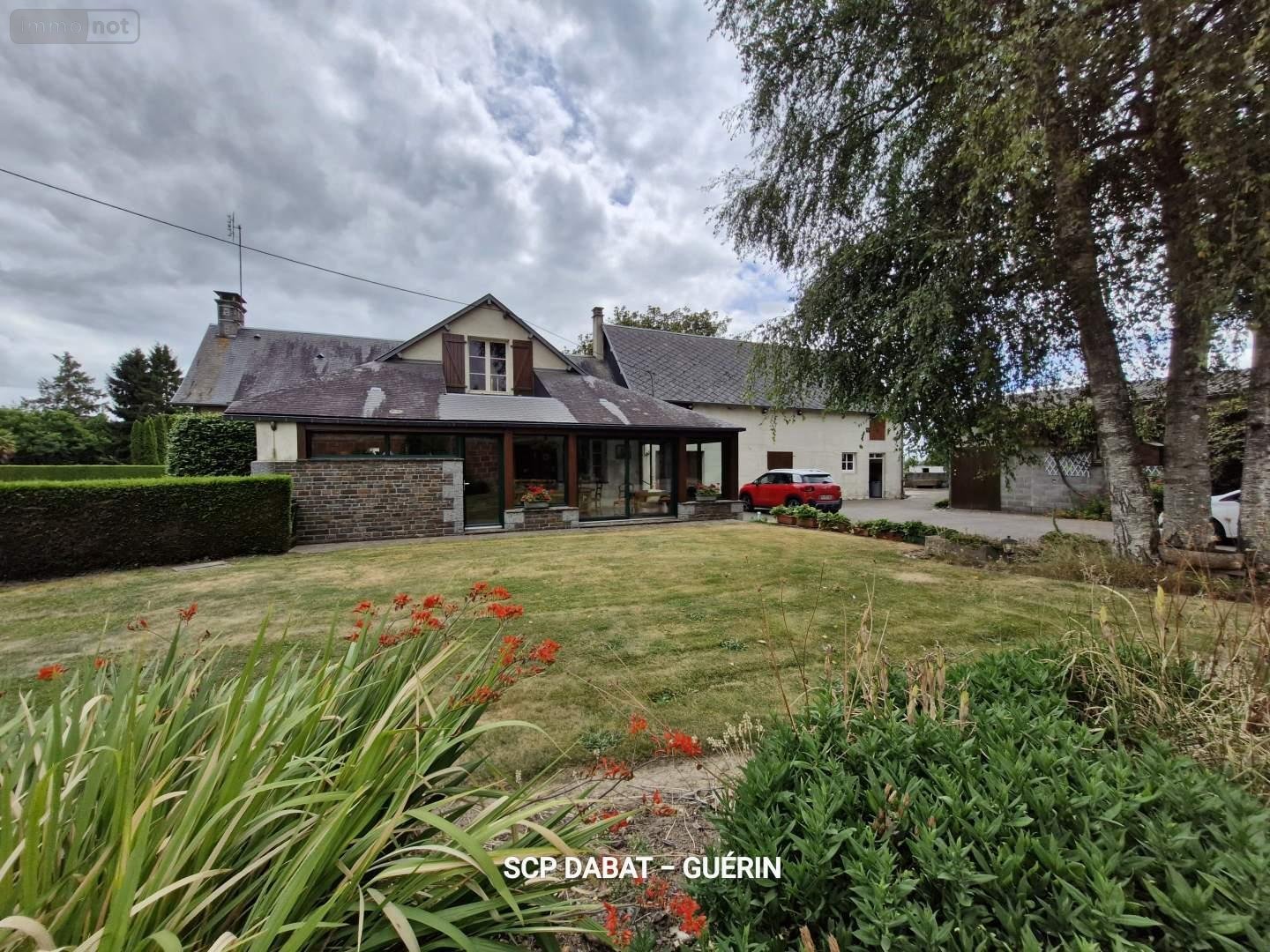 Maison a vendre Grandparigny 50600 Manche 179 m2 7 pièces 254400 euros