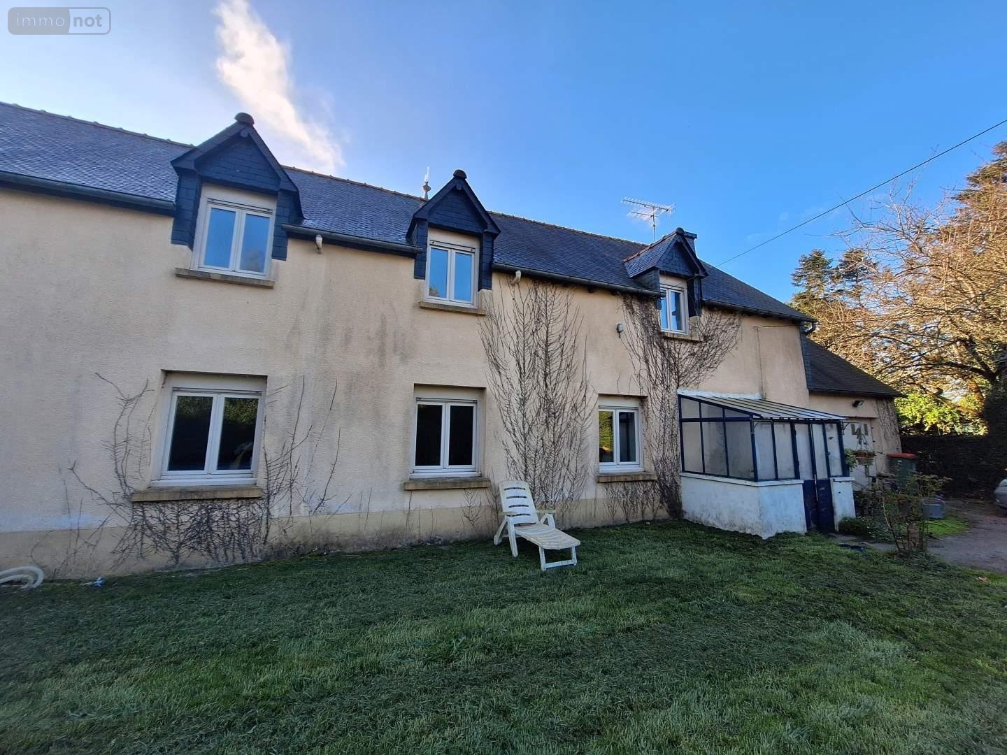 Maison a vendre Ménéac 56490 Morbihan 134 m2 6 pièces 129750 euros