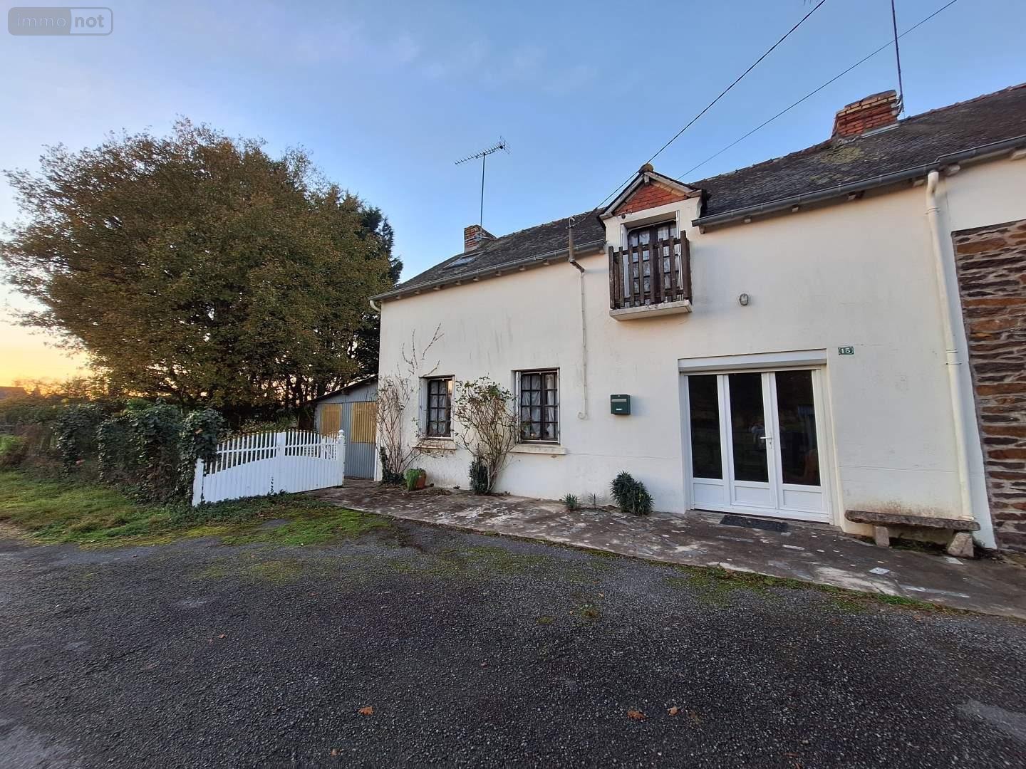 Maison a vendre Tréhorenteuc 56430 Morbihan 86 m2 5 pièces 135000 euros