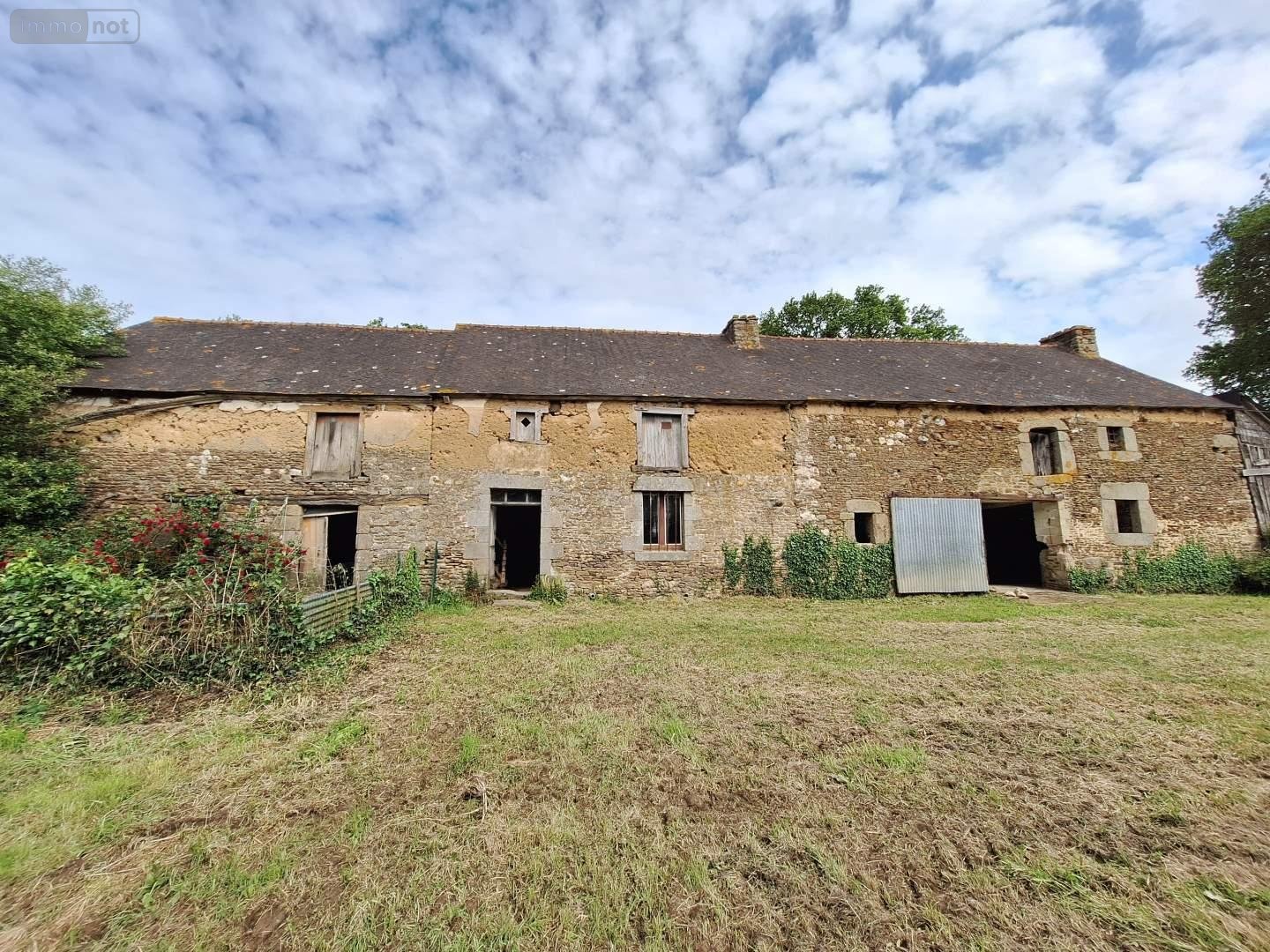 Bien agricole a vendre Ménéac 56490 Morbihan 100 m2  37200 euros
