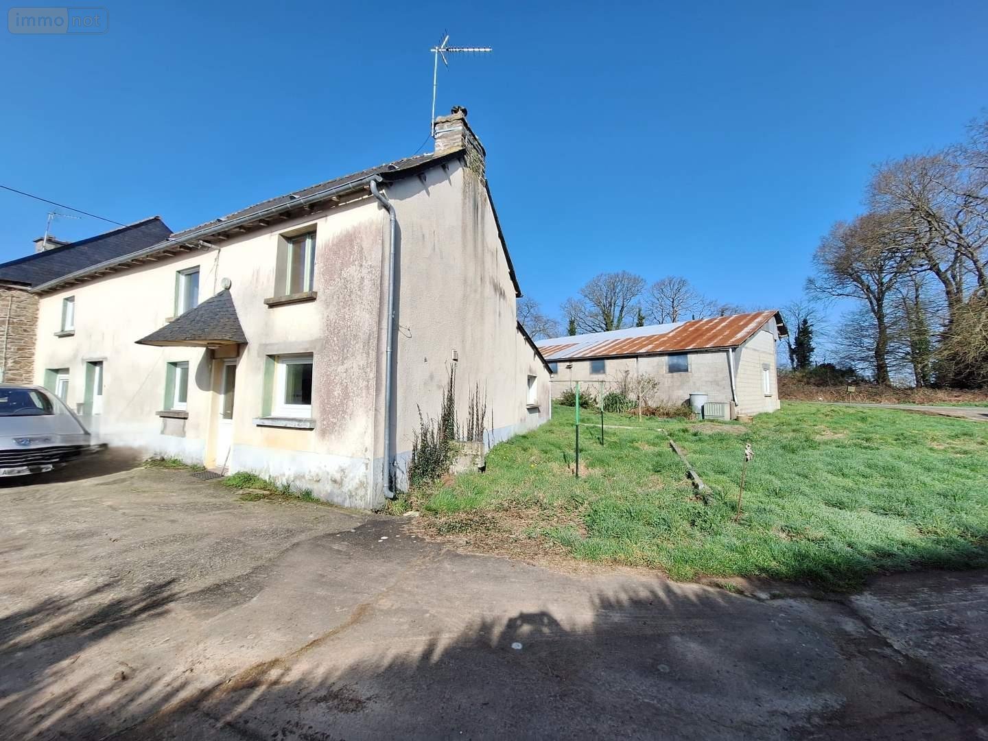 Maison a vendre Ménéac 56490 Morbihan 114 m2 5 pièces 89600 euros