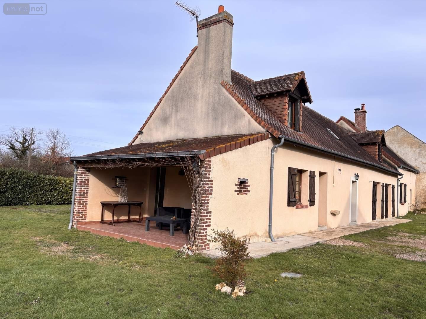 Maison a vendre Bonneveau 41800 Loir-et-Cher 161 m2 6 pièces 182500 euros