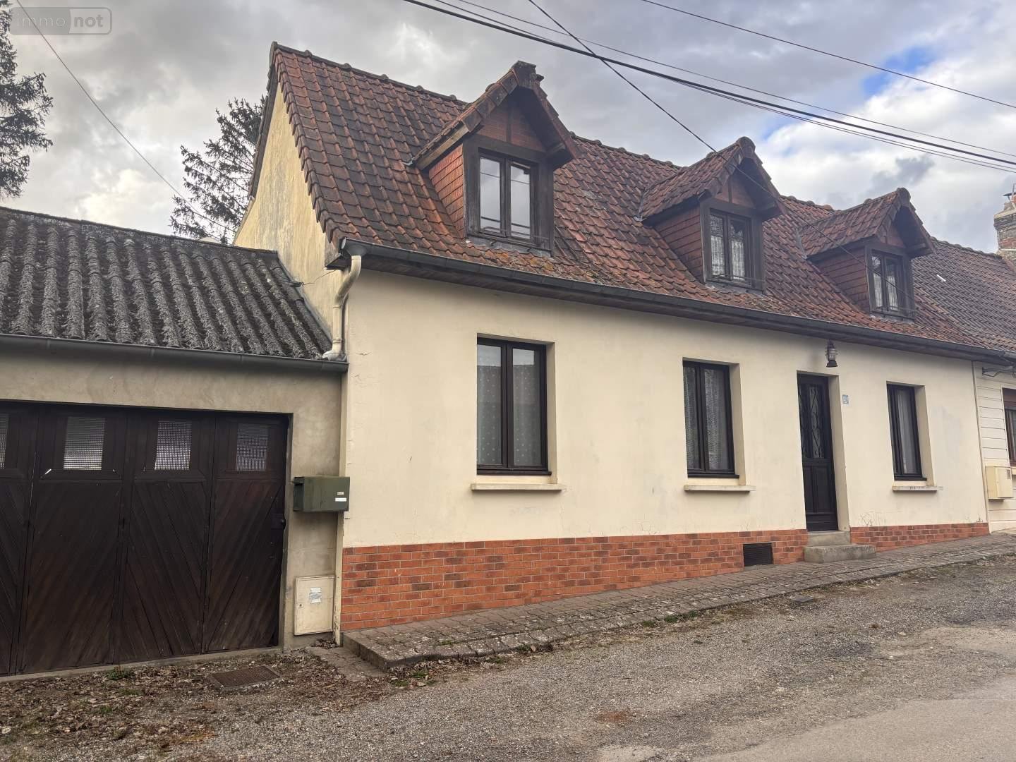 Maison a vendre Crécy-en-Ponthieu 80150 Somme 91 m2 7 pièces 139100 euros