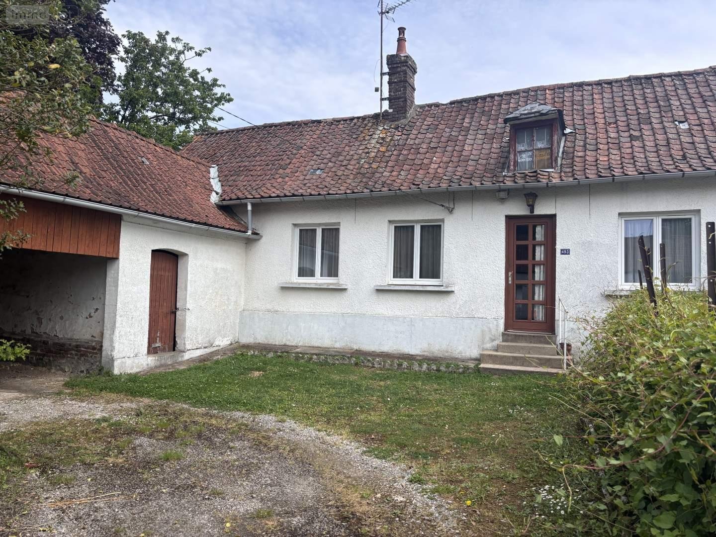 Maison a vendre Crécy-en-Ponthieu 80150 Somme 75 m2 5 pièces 79000 euros