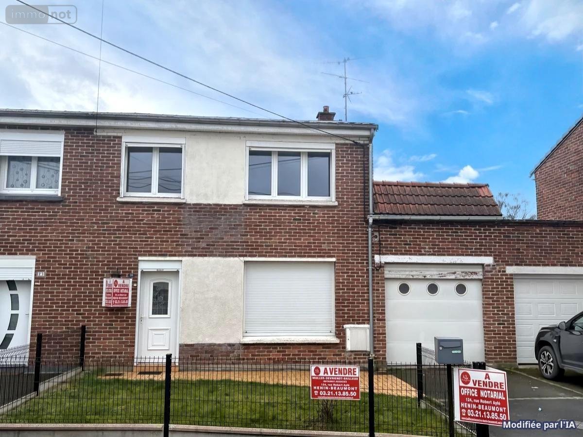 Maison a vendre Bauvin 59221 Nord 109 m2 6 pièces 178500 euros