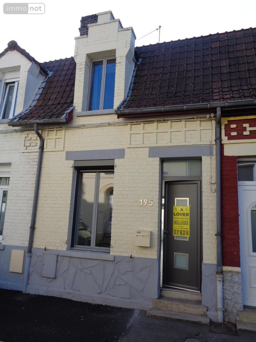 Location maison Béthune 62400 Pas-de-Calais 74 m2 3 pièces 800 euros