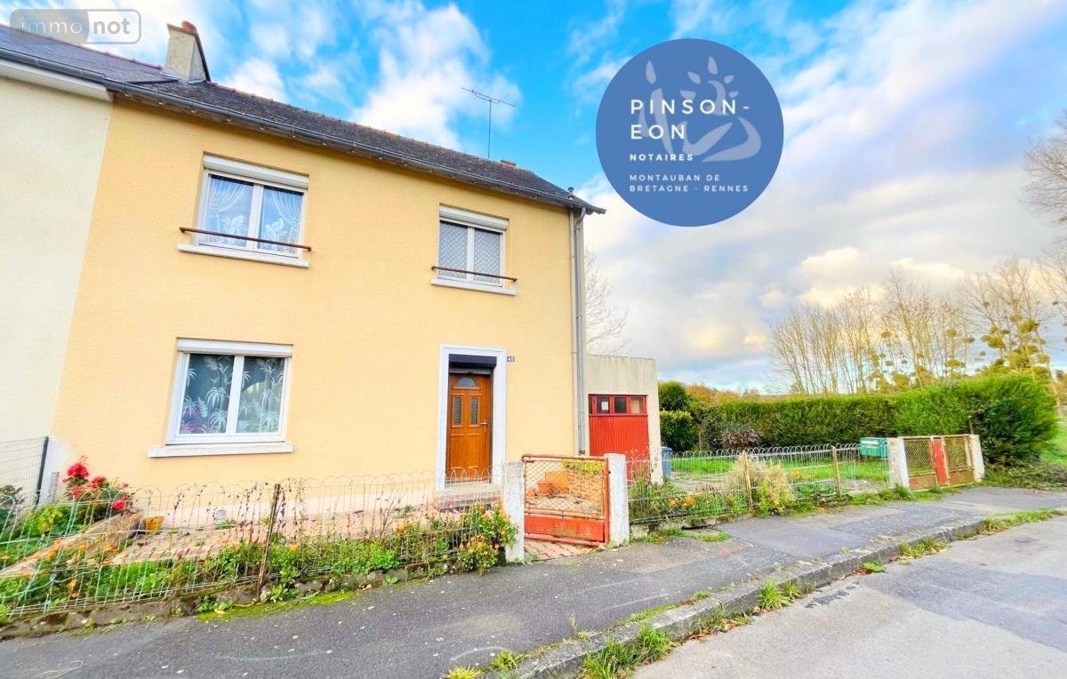 Maison a vendre Montauban-de-Bretagne 35360 Ille-et-Vilaine 77 m2 4 pièces 120000 euros
