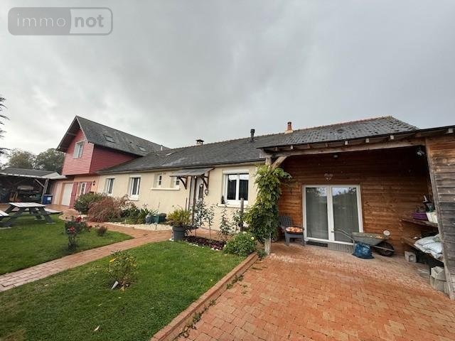 Maison a vendre Saint Martin de Bienfaite la Cressonnière 14290 Calvados 178 m2  271400 euros
