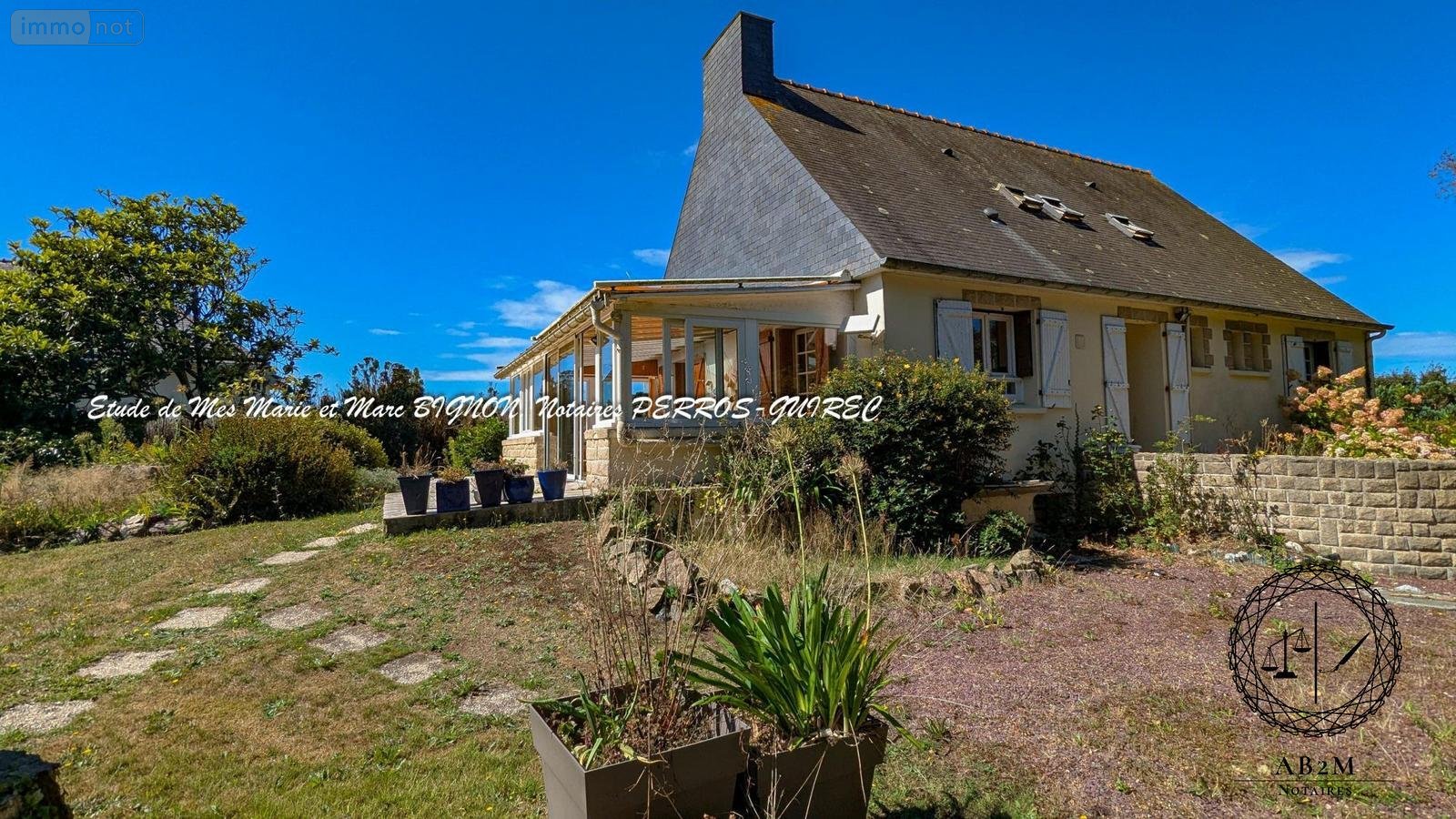 Maison a vendre Trébeurden 22560 Côtes-d'Armor 136 m2 6 pièces 345840 euros