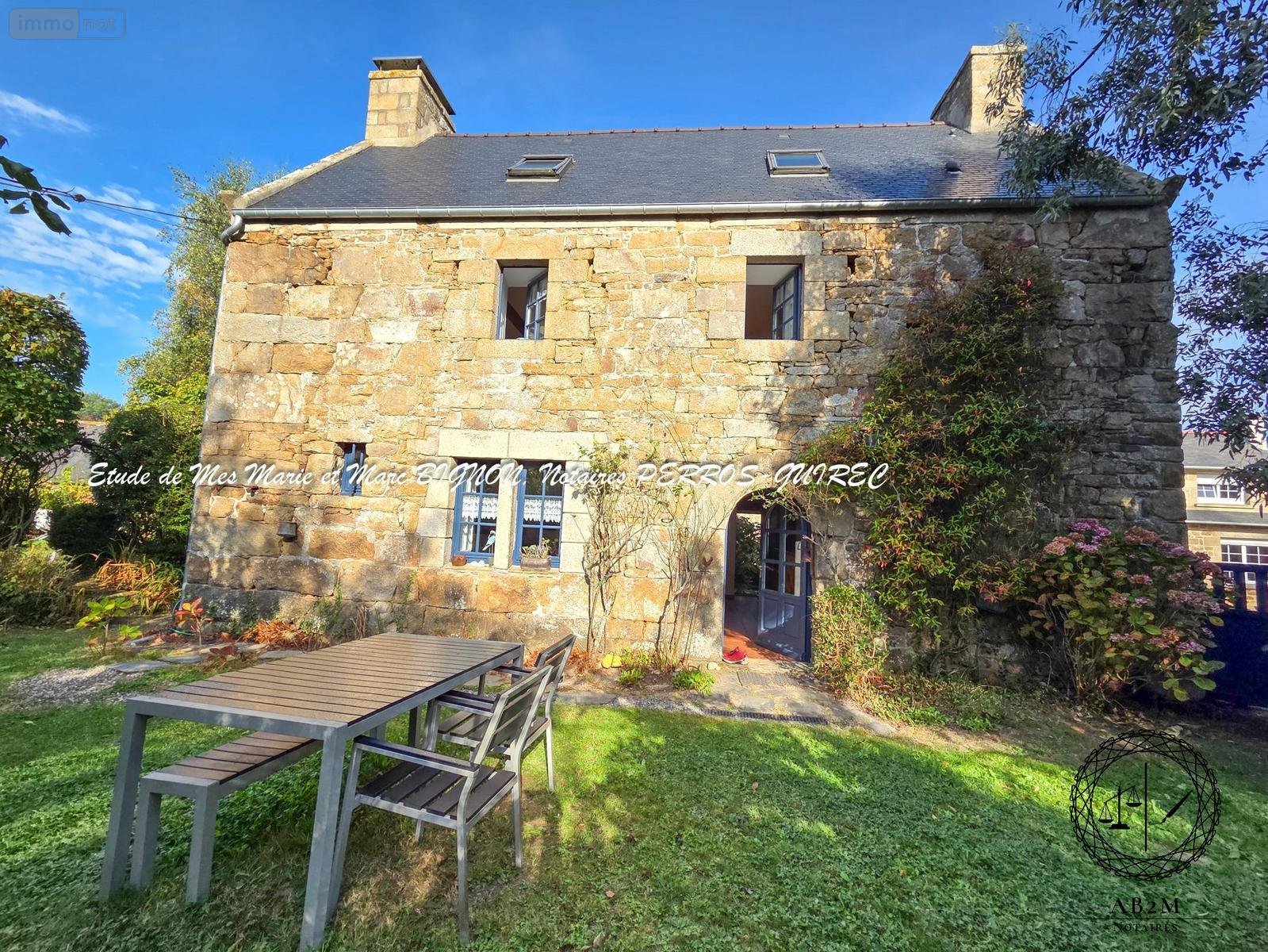 Maison a vendre Trélévern 22660 Côtes-d'Armor 77 m2 3 pièces 296970 euros