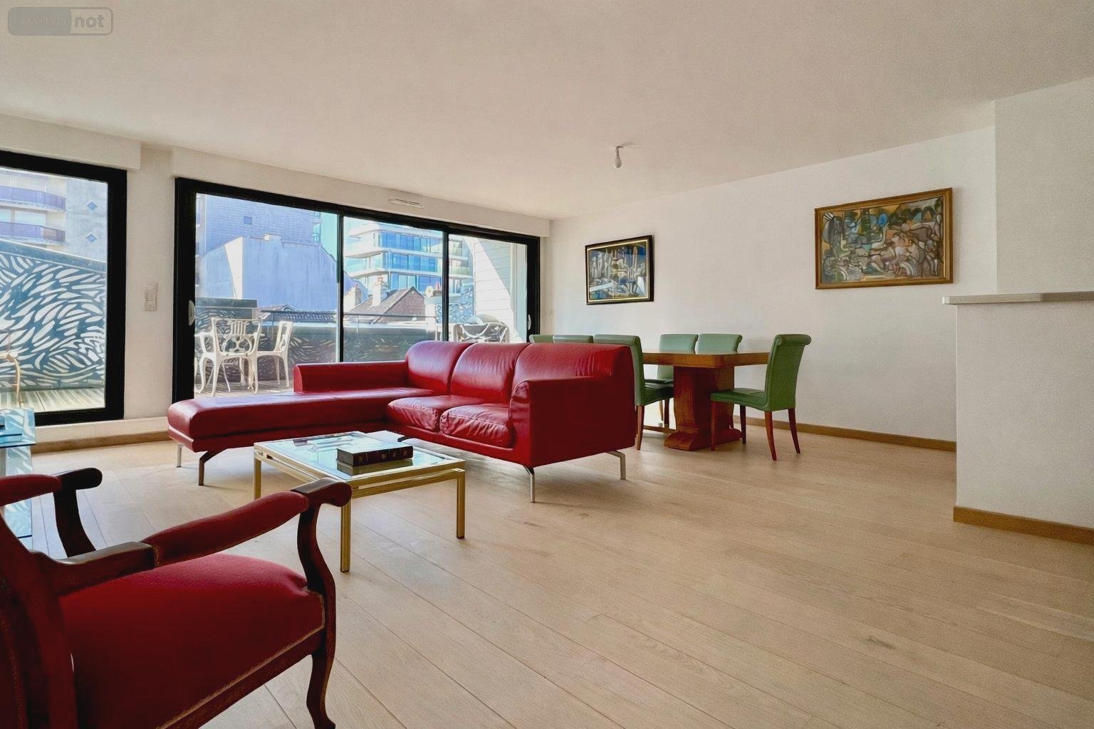 Appartement a vendre Le Touquet-Paris-Plage 62520 Pas-de-Calais 78 m2 3 pièces 865000 euros