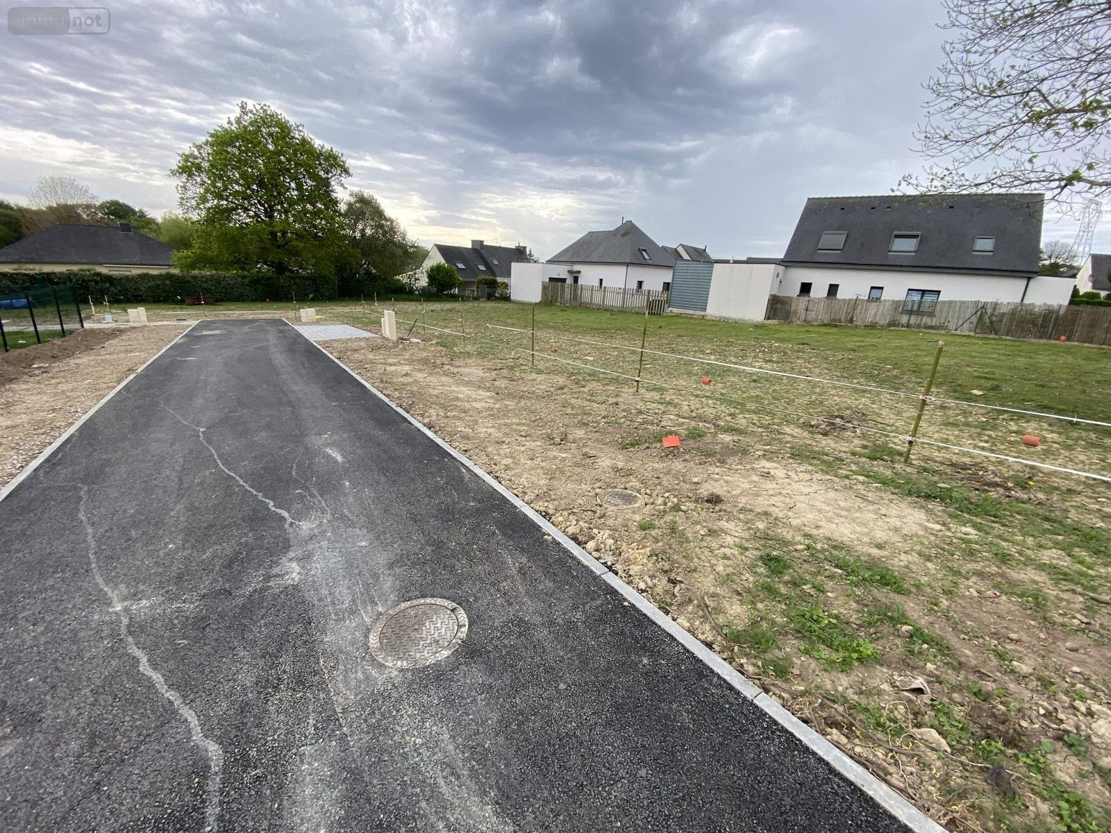 Terrain a batir a vendre Pluvigner 56330 Morbihan 491 m2  85315 euros