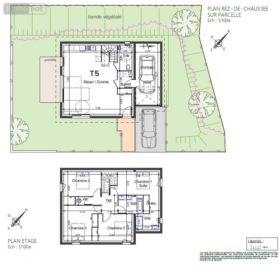 Maison a vendre Le Crozet 42310 Loire 124 m2 5 pièces 695000 euros