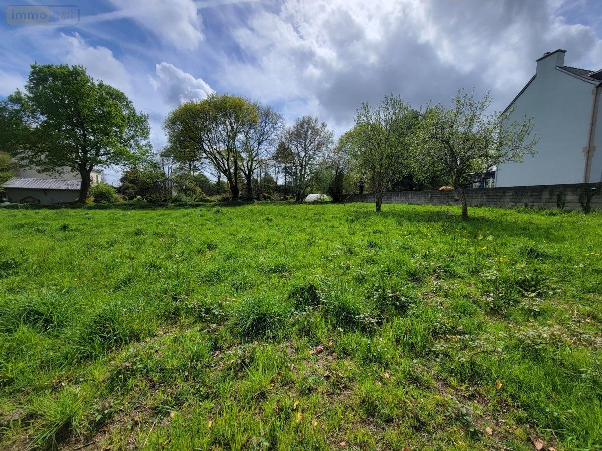 Terrain a batir a vendre Langonnet 56630 Morbihan 1455 m2  34044 euros