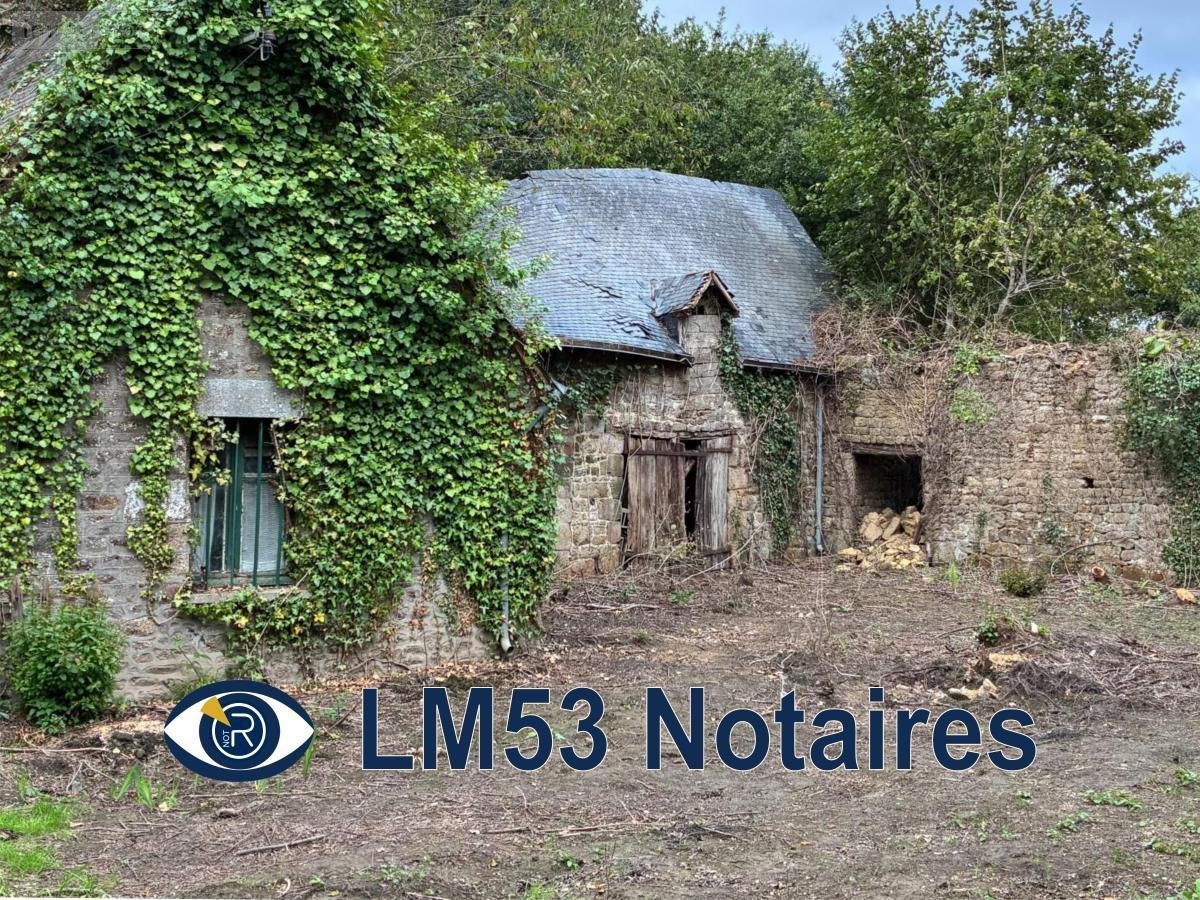Terrains de loisirs bois etangs a vendre Montaudin 53220 Mayenne 2522 m2  13500 euros
