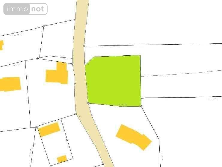 Terrains de loisirs bois etangs a vendre Plouhinec 29780 Finistère 1086 m2  42233 euros