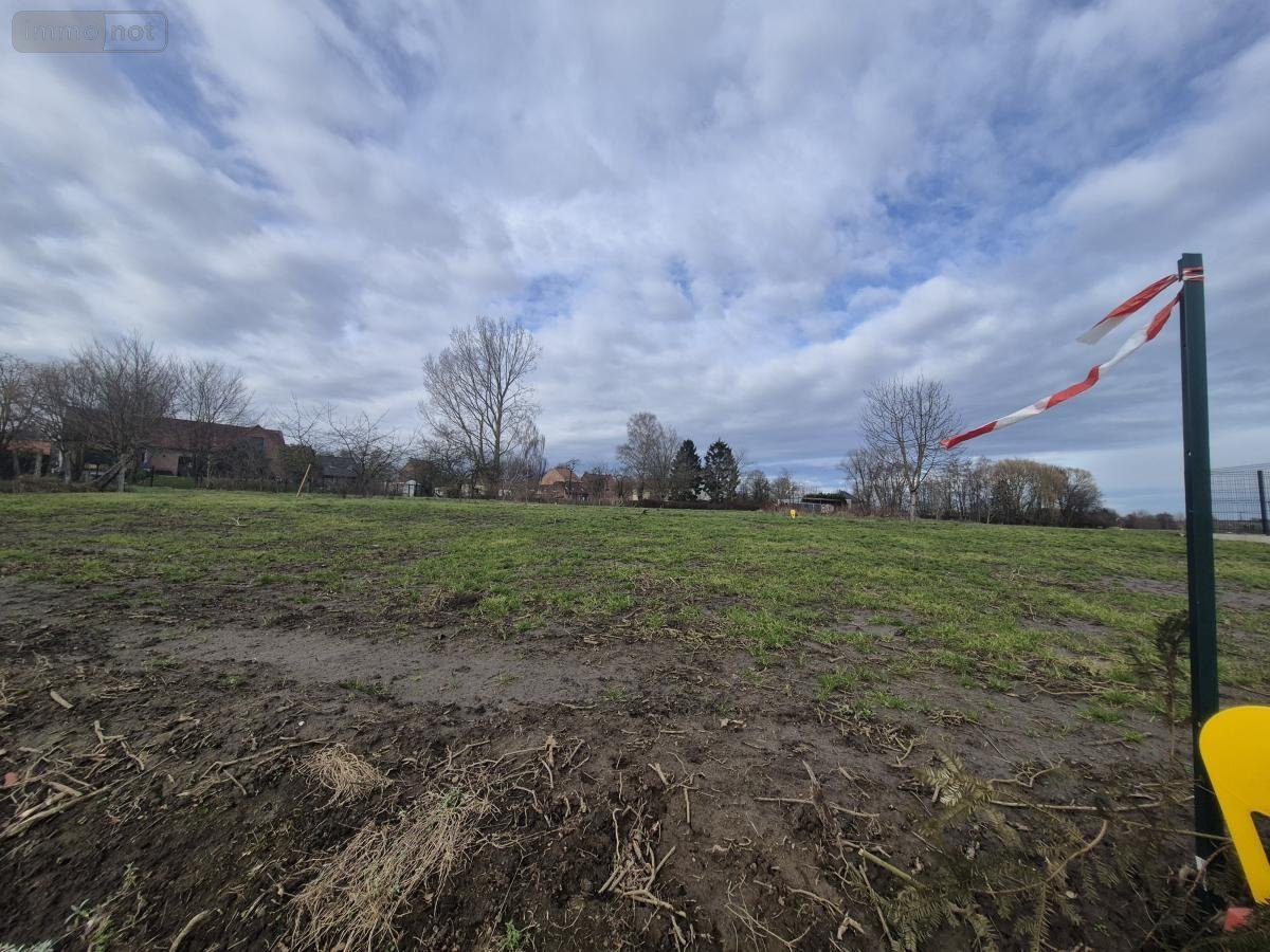 Terrain a batir a vendre Moncheaux 59283 Nord 875 m2  107200 euros