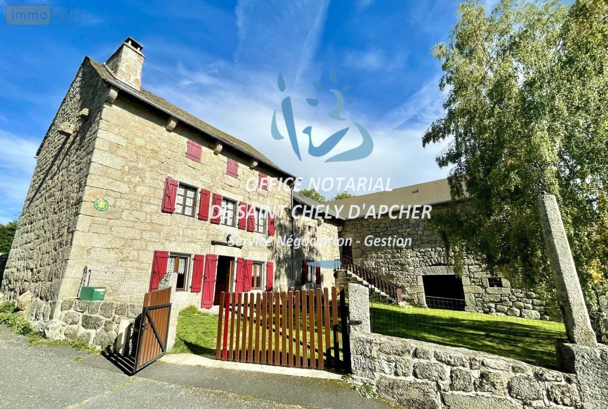 Maison a vendre Fontans 48700 Lozère 137 m2 10 pièces 240000 euros