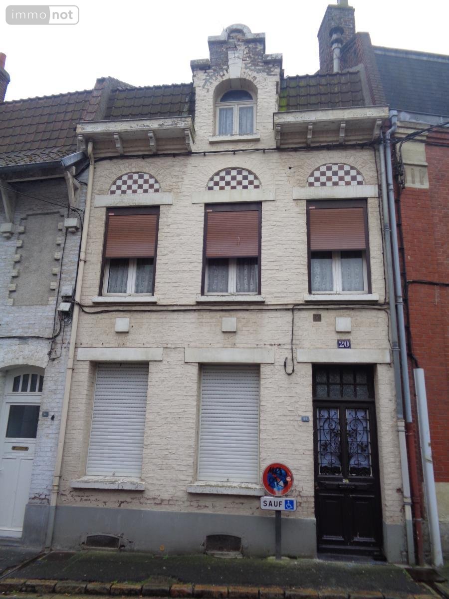 Maison a vendre Béthune 62400 Pas-de-Calais 72 m2 5 pièces 85500 euros