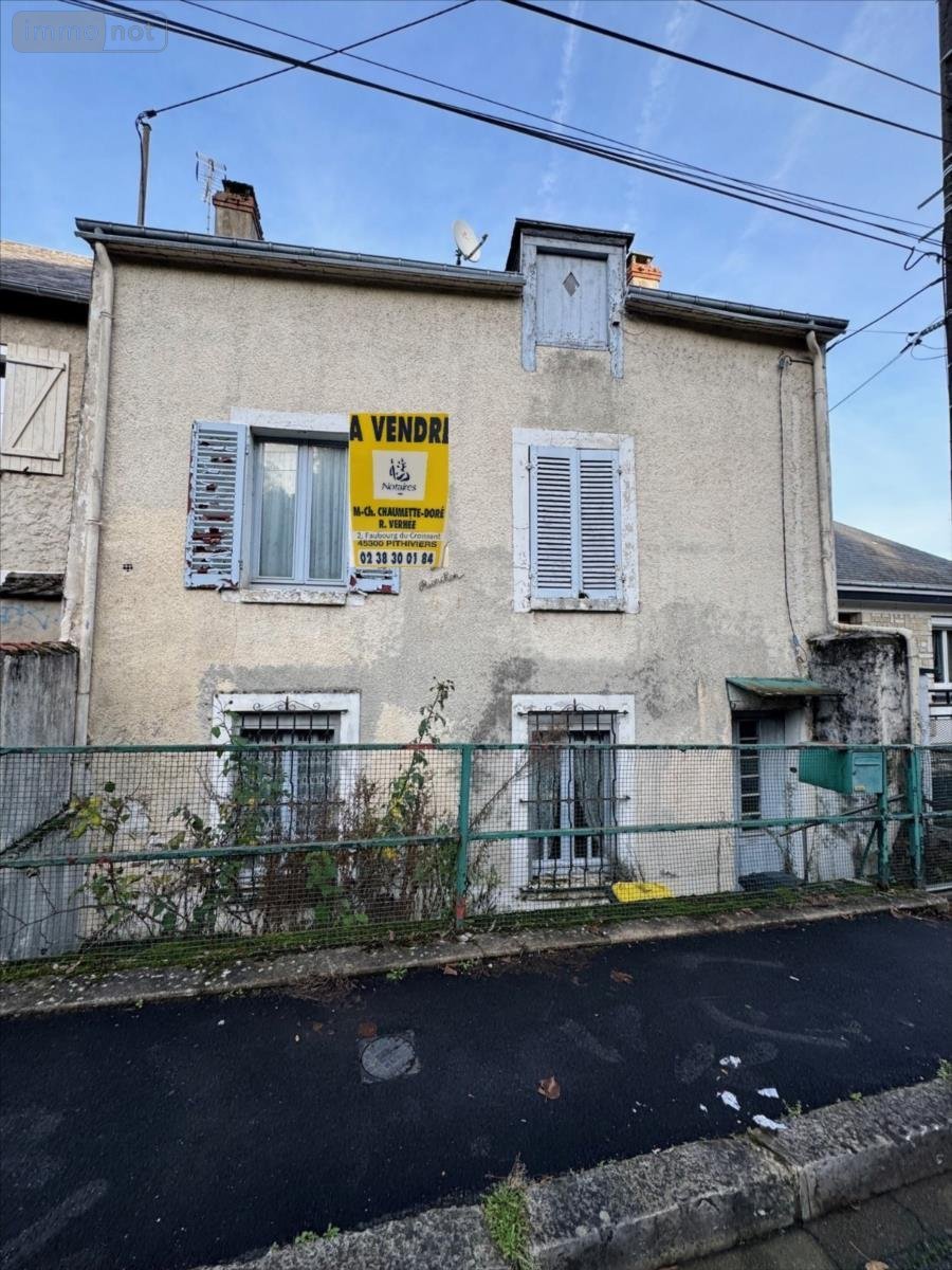 Maison a vendre Pithiviers 45300 Loiret 83 m2 4 pièces 56800 euros