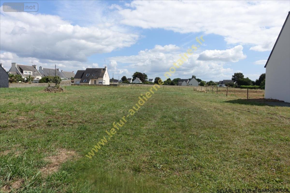 Terrain a batir a vendre Pouldreuzic 29710 Finistère 1260 m2  89475 euros