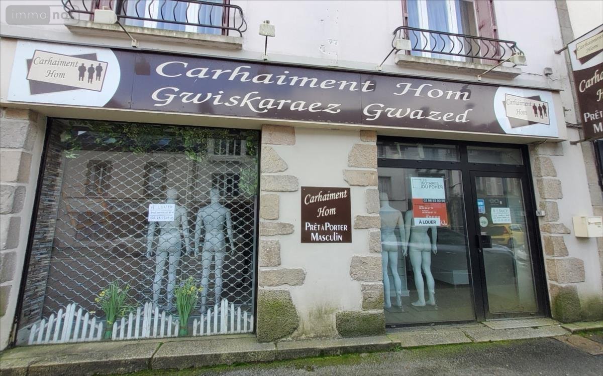 Location fonds et murs commerciaux Carhaix-Plouguer 29270 Finistère 70 m2  600 euros