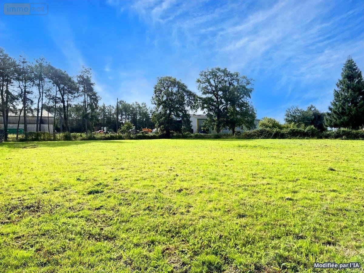 Terrain a batir a vendre Questembert 56230 Morbihan 1156 m2  104900 euros