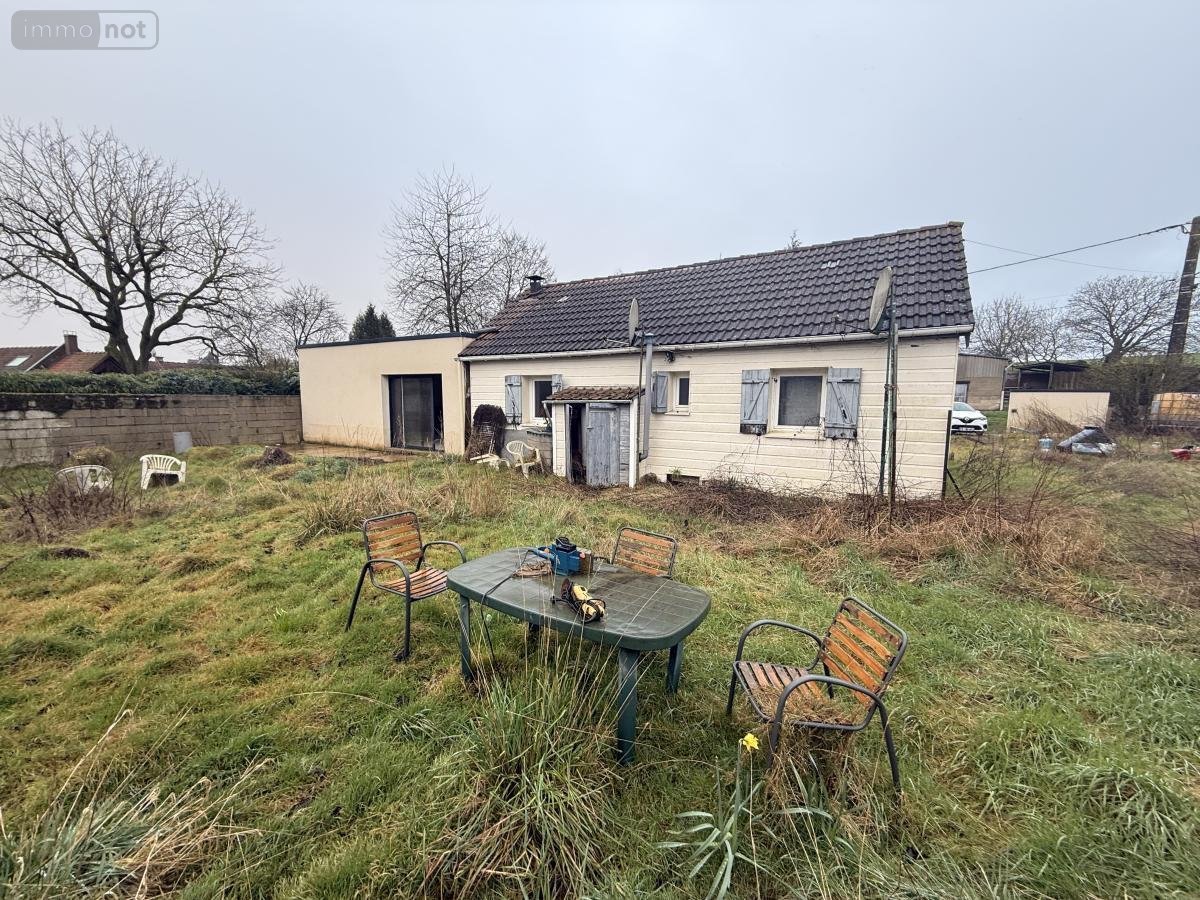 Maison a vendre Sailly-Laurette 80800 Somme 134 m2 5 pièces 55000 euros