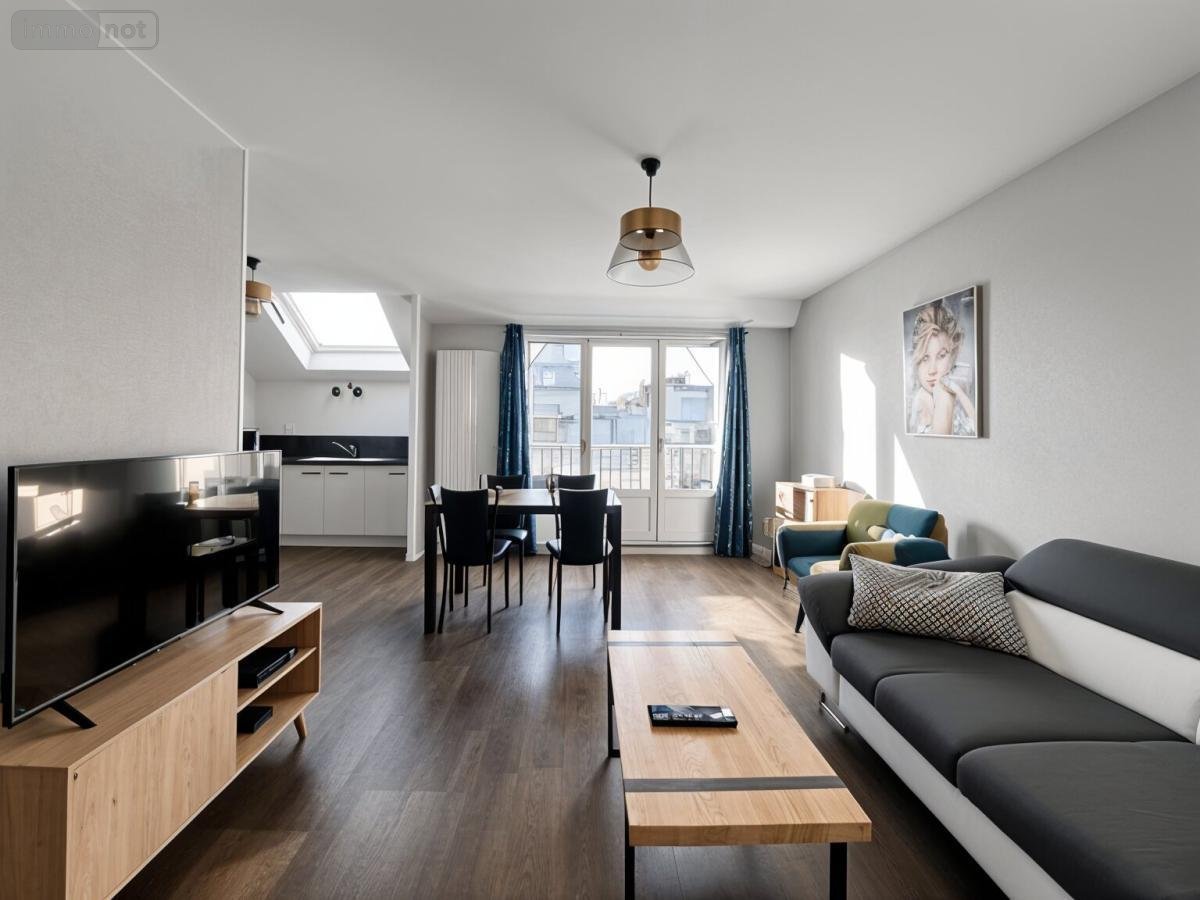 Appartement a vendre Angers 49000 Maine-et-Loire 58 m2 2 pièces 220500 euros