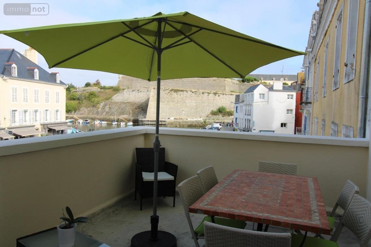 Appartement a vendre Le Palais 56360 Morbihan 104 m2 3 pièces 362250 euros