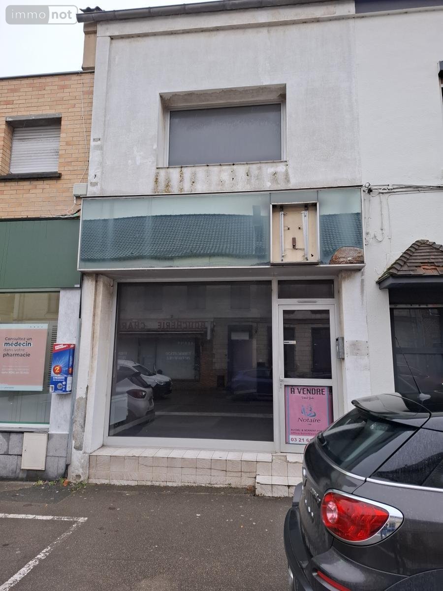 Fonds et murs commerciaux a vendre Lillers 62190 Pas-de-Calais 75 m2  77000 euros